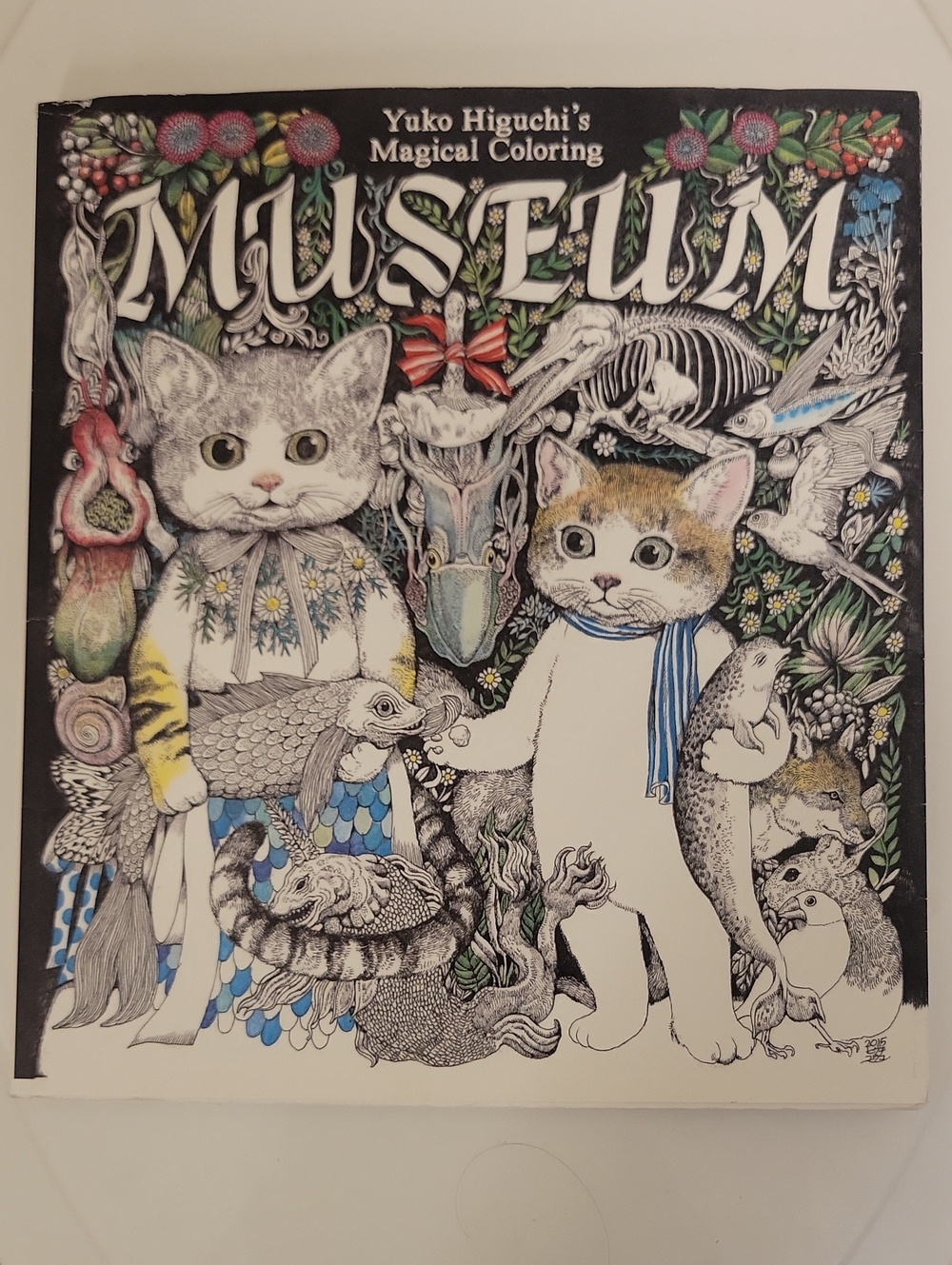 Yuko Higuchi's Magical Coloring Museum Book. Out of Print Collector Copy.